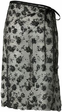 PIECES Sukňa 'PCNATASJA'  čierna