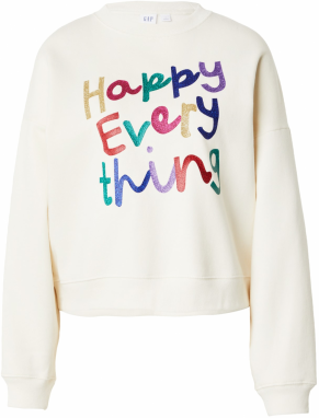 GAP Mikina  zlatá / zelená / červená / biela