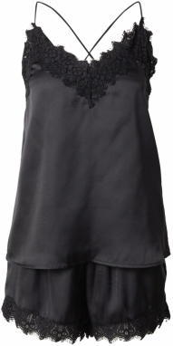 PIECES Pyžamo  čierna