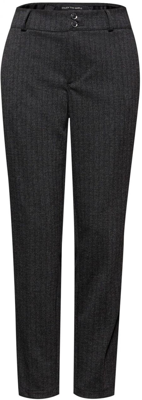 STREET ONE Chino nohavice  tmavosivá