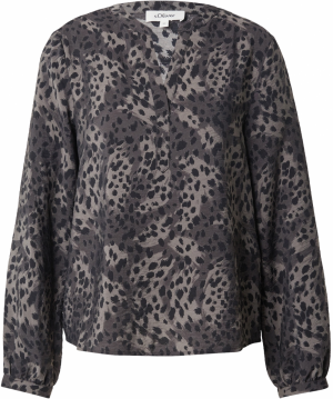 s.Oliver Blúzka  sivá / tmavosivá / čierna