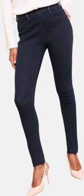 Friends Like These Jeggings  tmavomodrá