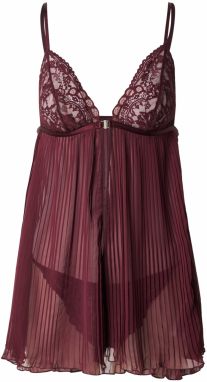Hunkemöller Negližé 'Isadora'  tmavočervená