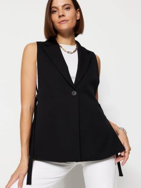 Trendyol Vesta k obleku  čierna