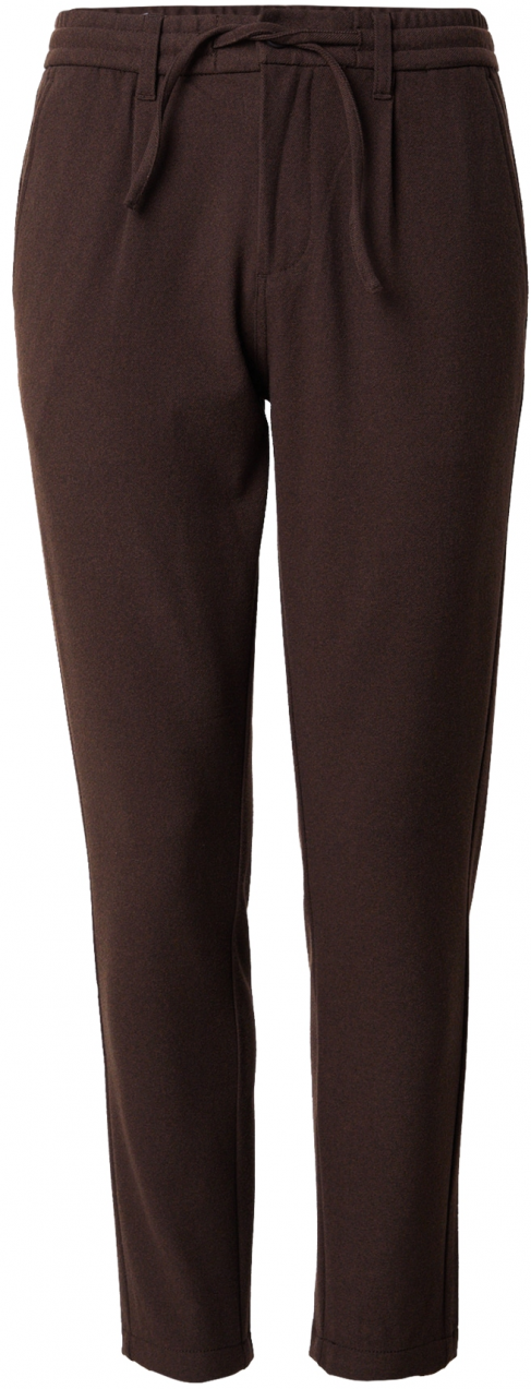 Lindbergh Chino nohavice  tmavohnedá