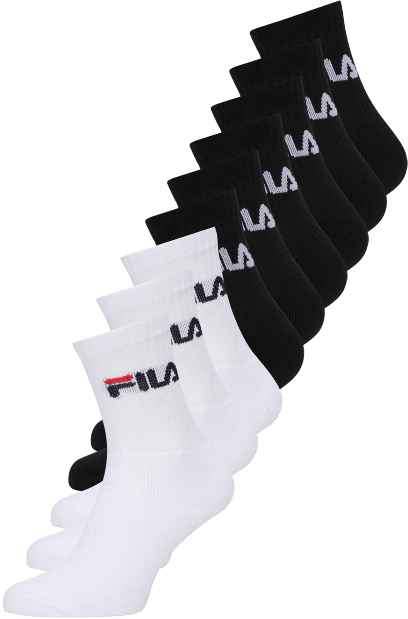 FILA Ponožky  červená / čierna / biela