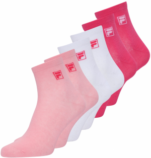FILA Ponožky  ružová / ružová / červená / biela