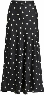 VILA Sukňa 'VIEllette'  čierna / biela