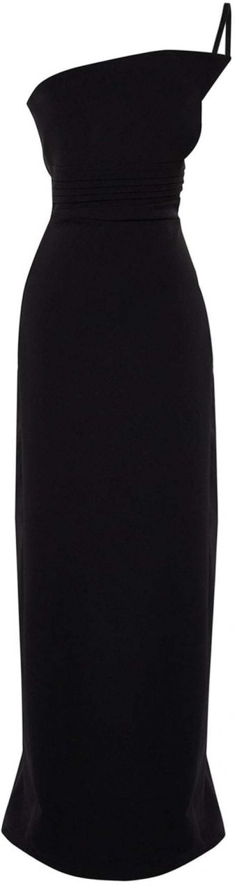 Trendyol Večerné šaty  čierna