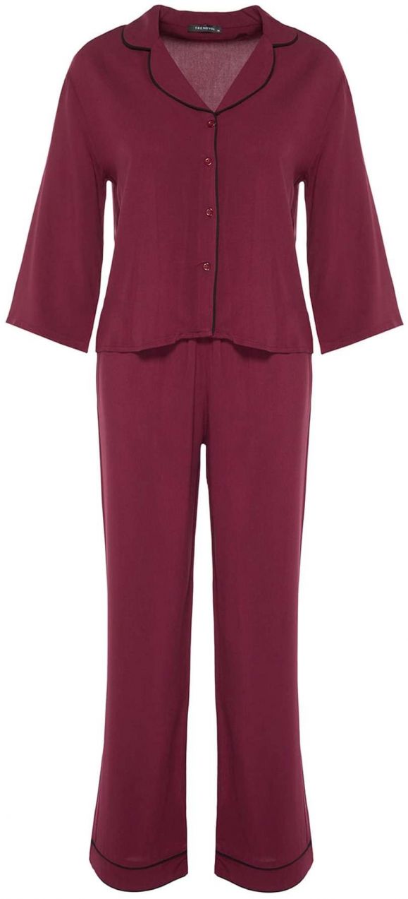 Trendyol Pyžamo  burgundská