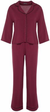 Trendyol Pyžamo  burgundská