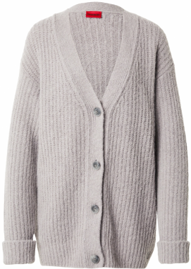 HUGO Kardigán 'Shent'  sivá