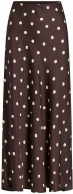 VILA Sukňa 'VIEllette'  nebielená / čokoládová