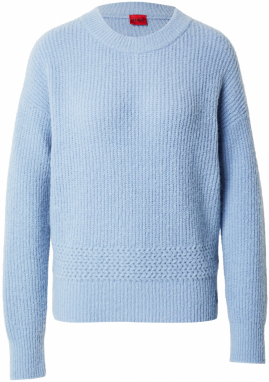 HUGO Sveter 'Scevany'  svetlomodrá