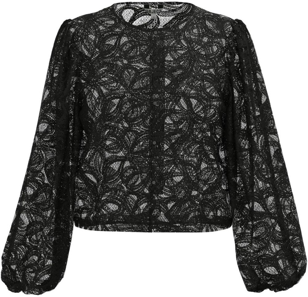 OBJECT Blúzka 'OBJRose'  čierna