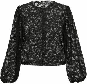 OBJECT Blúzka 'OBJRose'  čierna