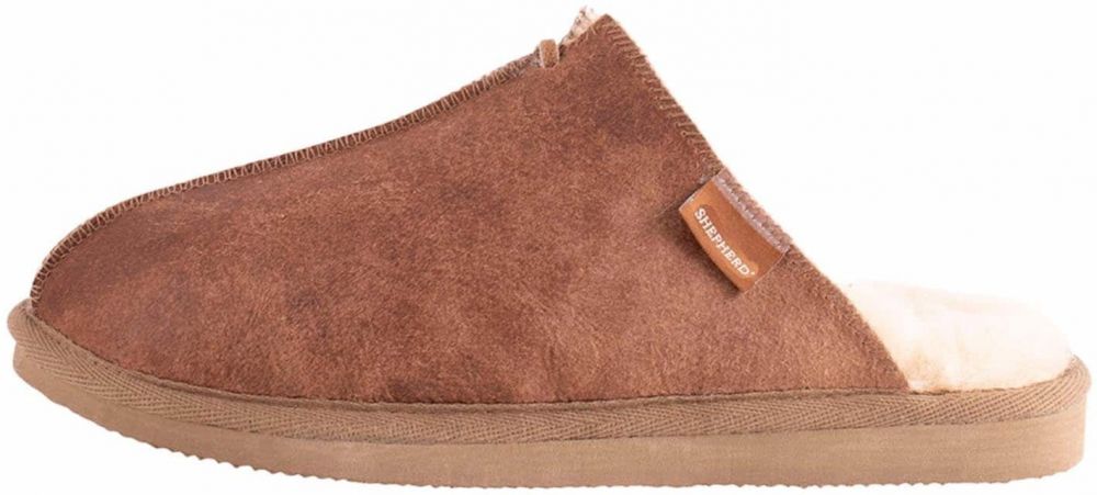 SHEPHERD Papuče 'Hugo'  hnedá