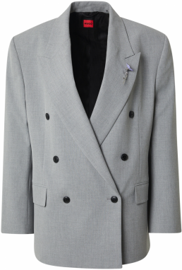 HUGO Blejzer 'Antegi'  sivá melírovaná