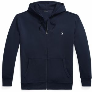 Polo Ralph Lauren Big & Tall Tepláková bunda  námornícka modrá / biela