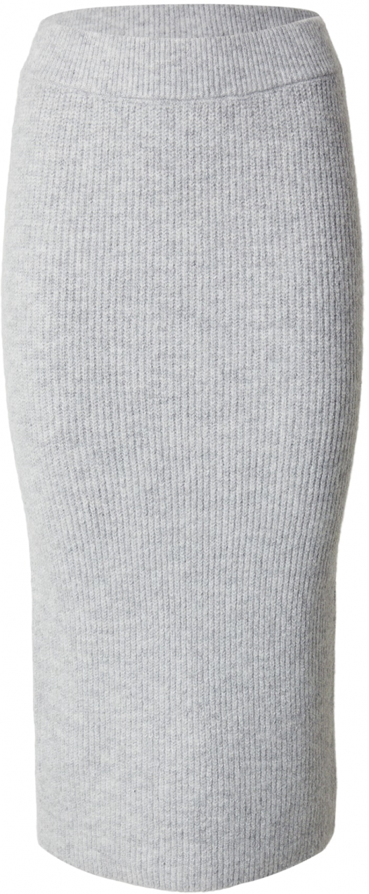 VILA Sukňa 'VIRETTA'  svetlosivá