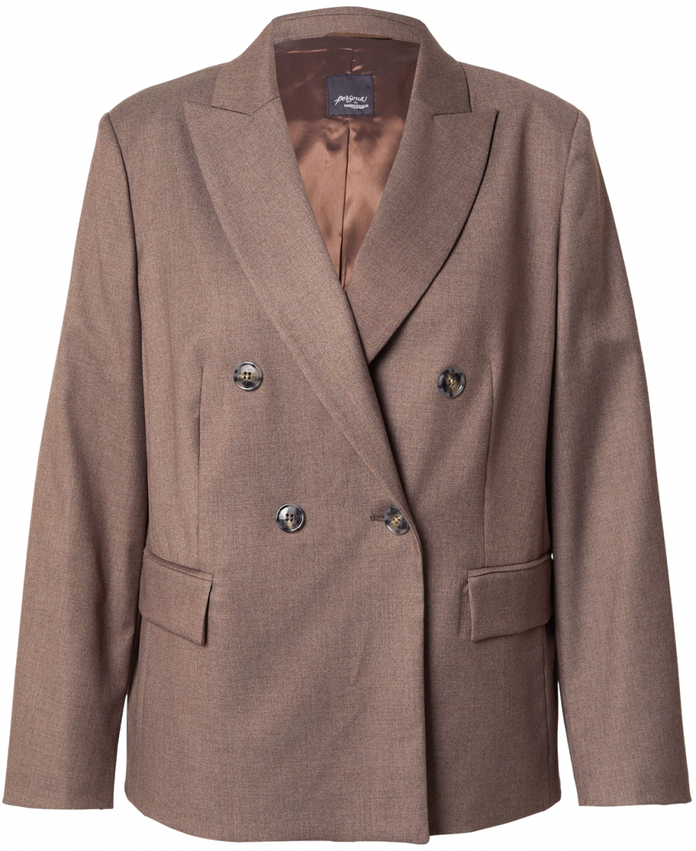 Persona by Marina Rinaldi Blejzer 'ZAIRA'  hnedá melírovaná