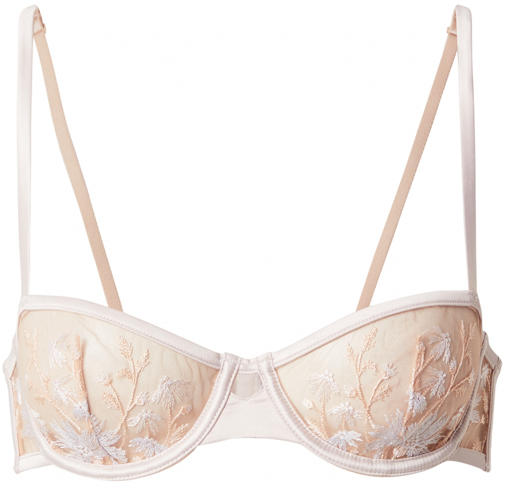 ETAM Podprsenka 'Champetre'  telová / šedobiela