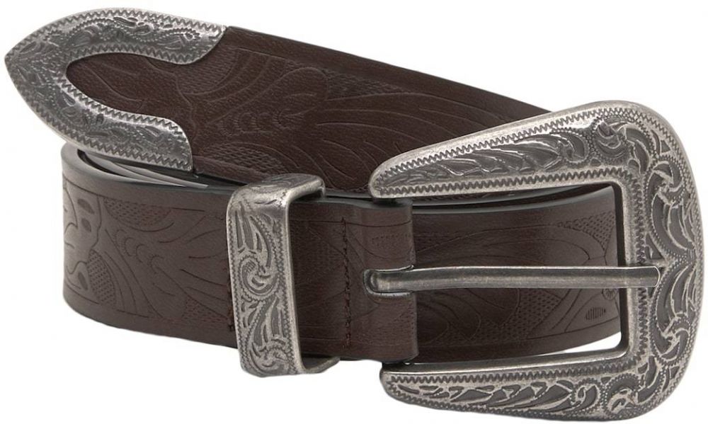 Pull&Bear Opasky 'STWD'  tmavohnedá / strieborná