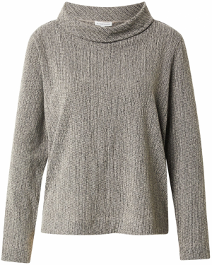 TOM TAILOR Sveter  sivá / farby bahna / šedobiela