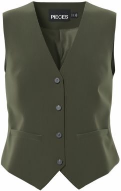 PIECES Vesta k obleku 'PCBOZZY'  olivová