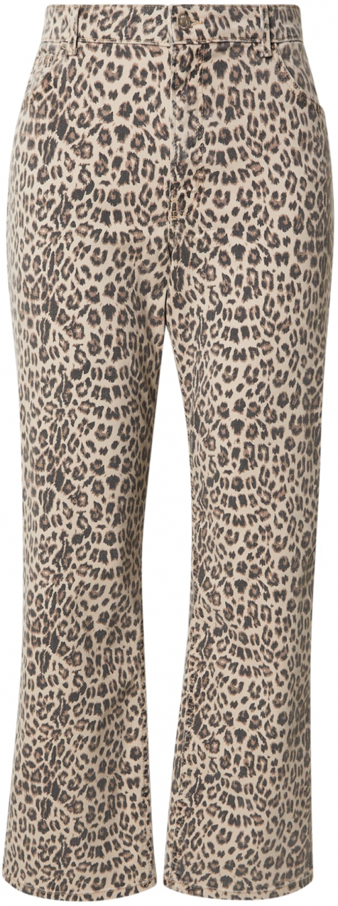 ONLY Carmakoma Džínsy 'CARMEGAN'  béžová / hnedá / čierna