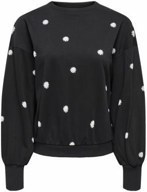 ONLY Mikina 'ONLBROOKE'  žltá / čierna / biela