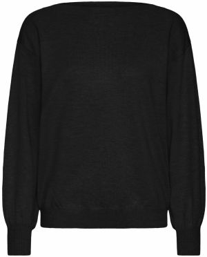 ICHI Sveter 'IHLULS'  čierna