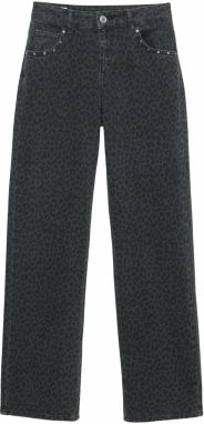 Pull&Bear Džínsy  sivý denim / čierna