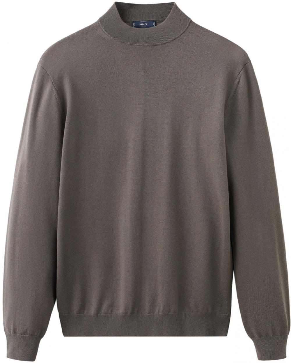 MANGO MAN Sveter 'WILLYM'  hnedá melírovaná