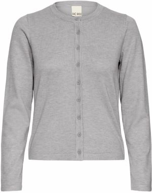 ICHI Kardigán 'IHLULS'  sivá melírovaná