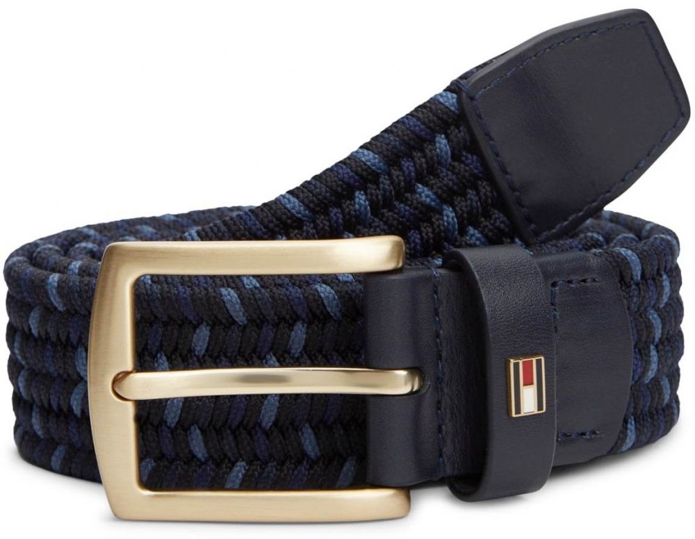 TOMMY HILFIGER Opasky 'DENTON'  modrá