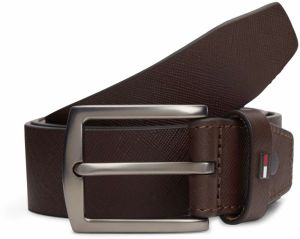 TOMMY HILFIGER Opasky 'DENTON'  tmavohnedá