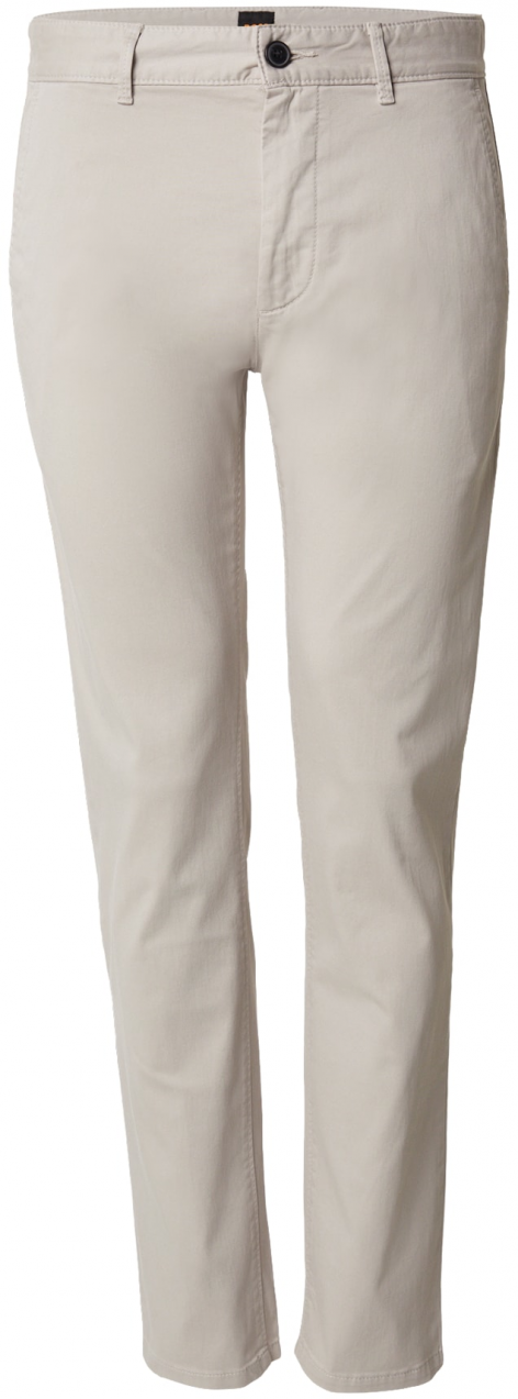 BOSS Chino nohavice  svetlosivá