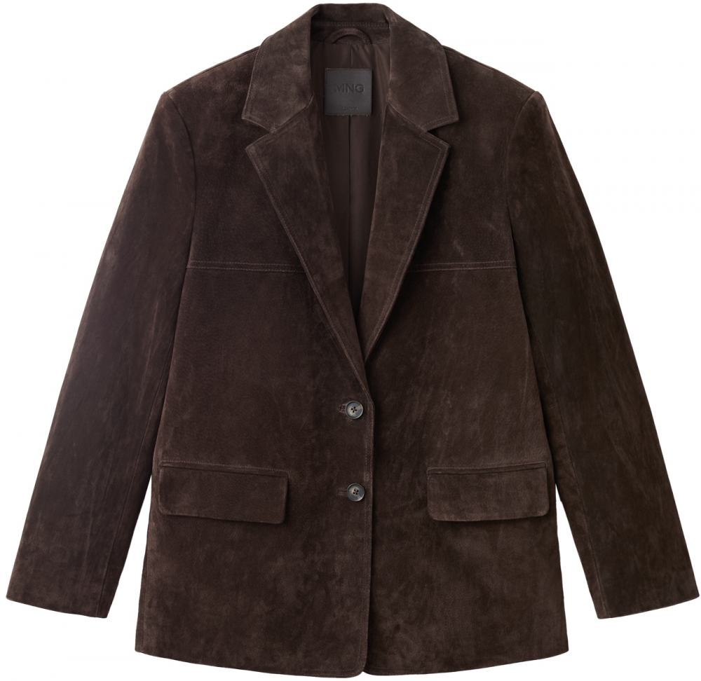 MANGO Blejzer 'Berta'  čokoládová