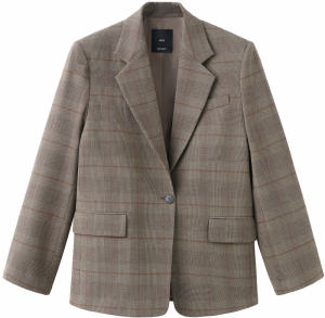 MANGO Blejzer 'Monet'  brokátová / čierna