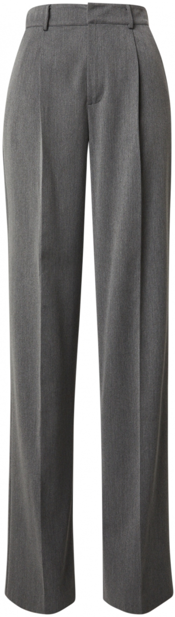 RÆRE by Lorena Rae Nohavice s pukmi 'Donia Tall'  sivá