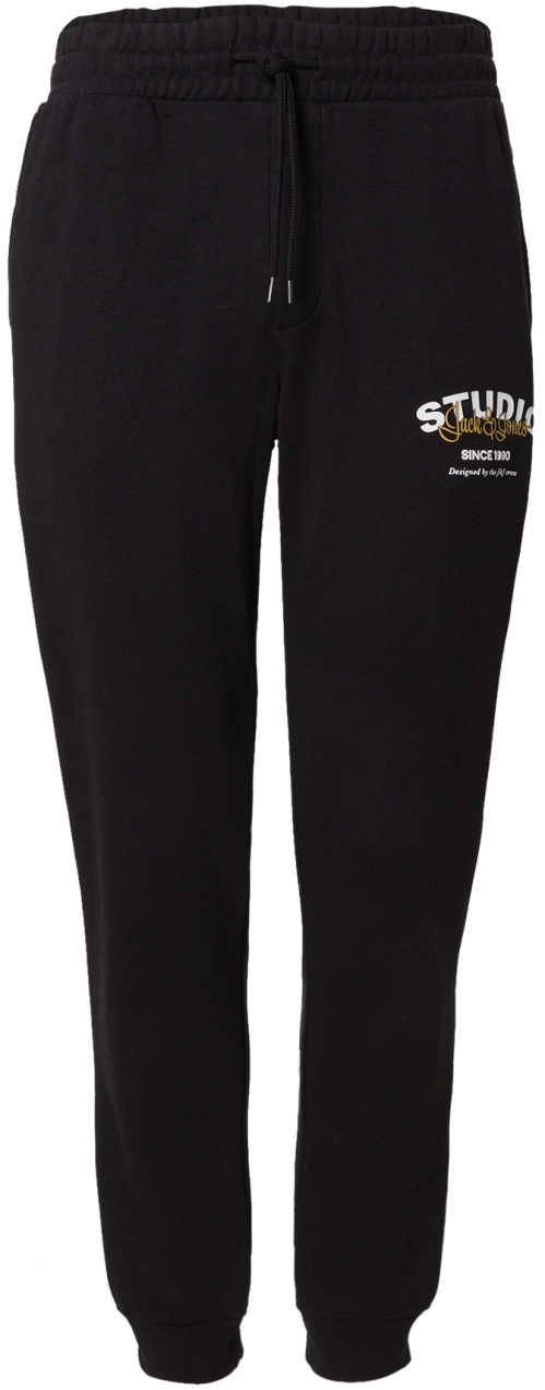 JACK & JONES Nohavice 'JPSTGORDON YUKI'  čierna