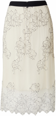 SECOND FEMALE Sukňa 'Wila'  béžová / čierna