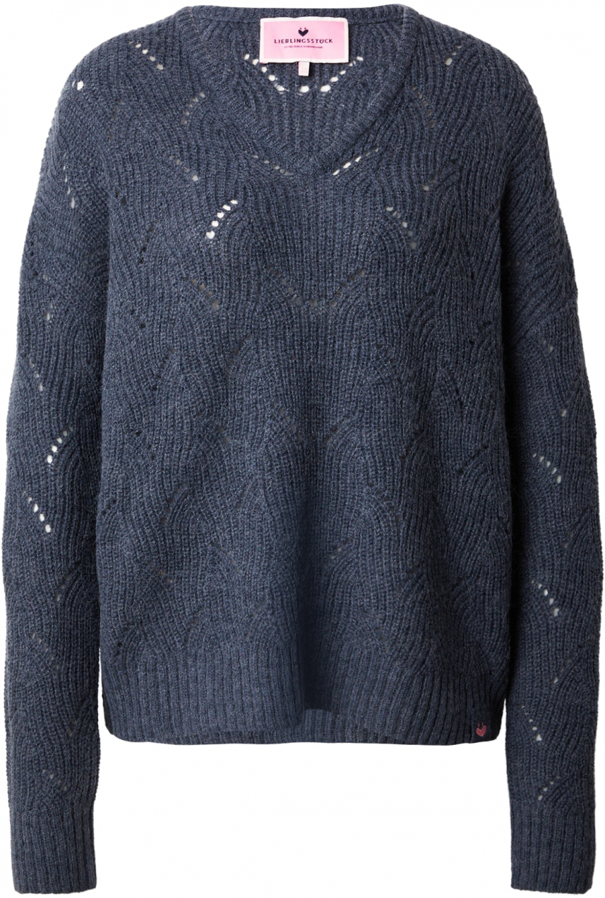 LIEBLINGSSTÜCK Sveter 'Sölve'  tmavosivá