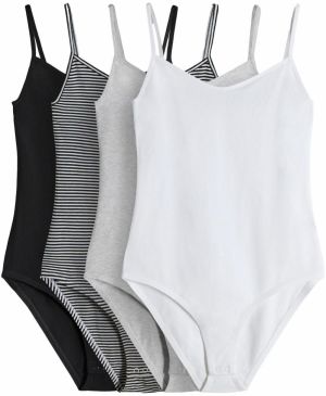 The Set Body  svetlosivá / čierna / biela