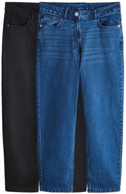 The Set Džínsy  modrá / čierna