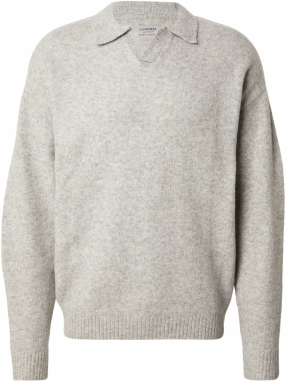 JJ Rebel Sveter 'JREBSONAR'  svetlosivá