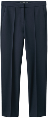 MANGO Nohavice s pukmi 'PALOMA'  námornícka modrá