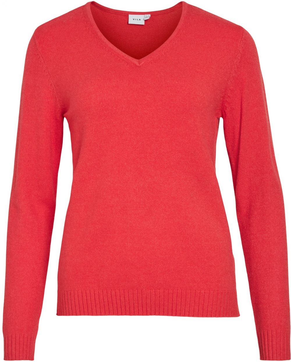 VILA Sveter 'VIRil'  jasne červená