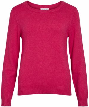 VILA Sveter 'VIRIL'  tmavoružová